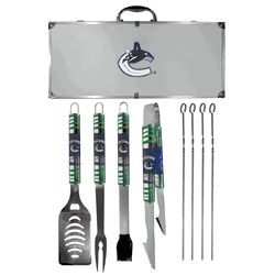 Vancouver Canucks 8 pc Tailgater BBQ Set