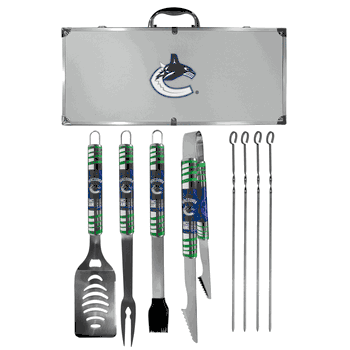 Vancouver Canucks 8 pc Tailgater BBQ Set