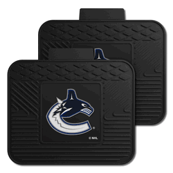Vancouver Canucks Back Seat Car Utility Mats - 2 Piece Set