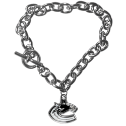 Vancouver Canucks Charm Chain Bracelet
