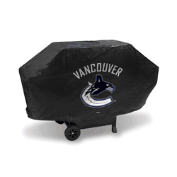 Vancouver Canucks Deluxe Grill Cover (Black)