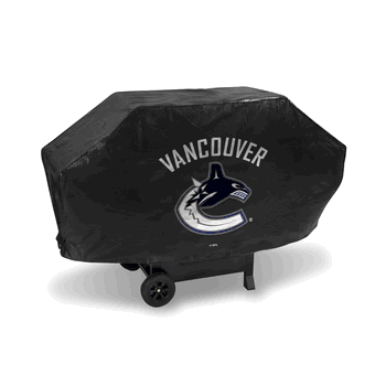 Vancouver Canucks Deluxe Grill Cover (Black)