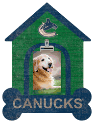 Vancouver Canucks Dog Bone House Clip Frame