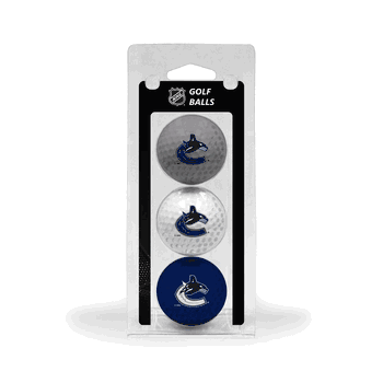 Vancouver Canucks Golf Balls - 3 Pack