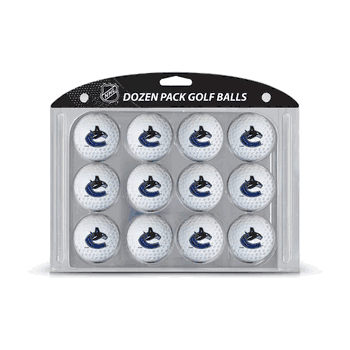 Vancouver Canucks Golf Balls Pack of 12