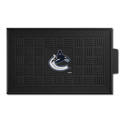 Vancouver Canucks Heavy Duty Vinyl Medallion Door Mat - 19.5in. x 31in.
