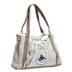 Vancouver Canucks Hoodie Purse Grey