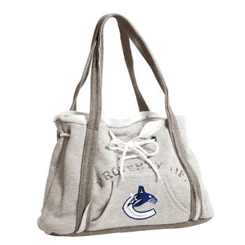 Vancouver Canucks Hoodie Purse Grey