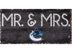 Vancouver Canucks Mr. & Mrs. Sign