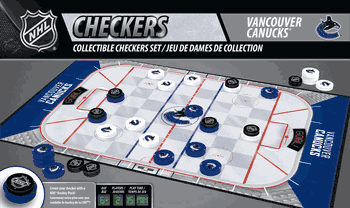 Vancouver Canucks NHL Checkers