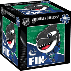 Vancouver Canucks NHL Mascot 100 Piece Square Puzzle