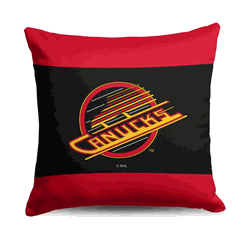 Vancouver Canucks NHL Vintage Logo Throw Pillow 18X18