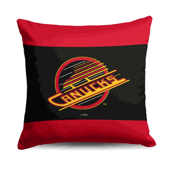 Vancouver Canucks NHL Vintage Logo Throw Pillow 18X18