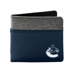 Vancouver Canucks Pebble BiFold Wallet NAVY