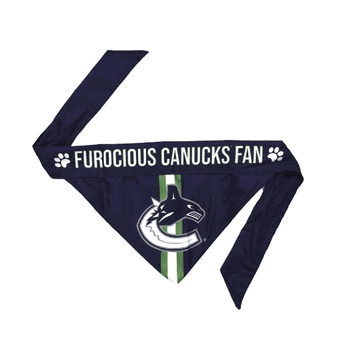 Vancouver Canucks Pet Bandana Xtra Small
