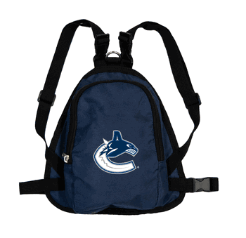 Vancouver Canucks Pet Mini Backpack NAVY M