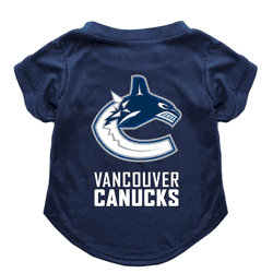 Vancouver Canucks Pet T-Shirt Extra Small