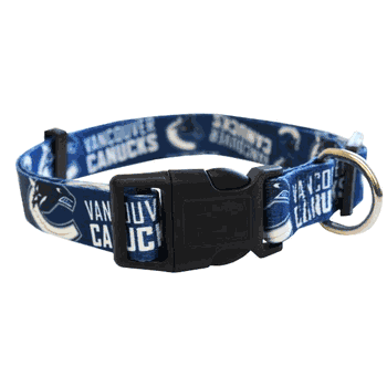 Vancouver Canucks Pet Team Collar Medium