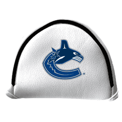 Vancouver Canucks Putter Cover - Mallet (White)