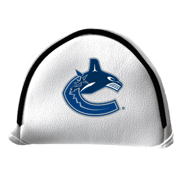 Vancouver Canucks Putter Cover - Mallet (White)