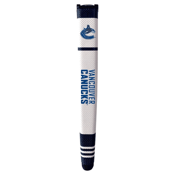 Vancouver Canucks Putter Grip (White with colored stripes)