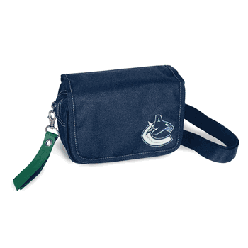 Vancouver Canucks Ribbon Waist Pack Purse Dark Green