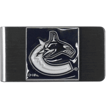 Vancouver Canucks Steel Money Clip