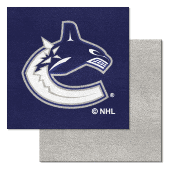Vancouver Canucks Team Carpet Tiles - 45 Sq Ft.
