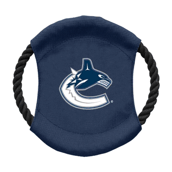 Vancouver Canucks Team Flying Disc Pet Toy