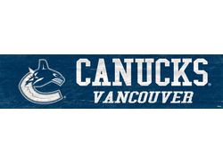 Vancouver Canucks Team Name 6x24 Sign
