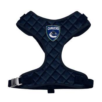 Vancouver Canucks Velvet Pet Harness - Large