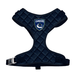 Vancouver Canucks Velvet Pet Harness - Medium