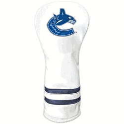 Vancouver Canucks Vintage Fairway Headcover (White)