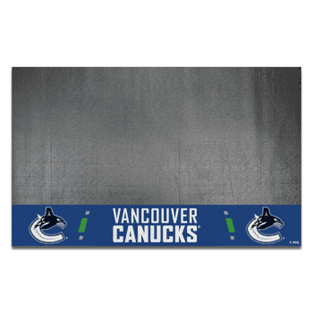 Vancouver Canucks Vinyl Grill Mat - 26in. x 42in.