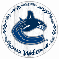 Vancouver Canucks Welcome 12in Circle