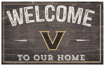 Vanderbilt Commodores 11X19 Welcome to Our Home Sign