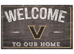 Vanderbilt Commodores 11X19 Welcome to Our Home Sign