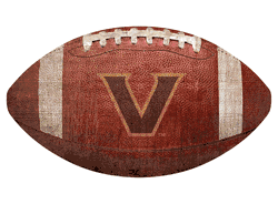 Vanderbilt Commodores 12" Football Shaped Sign