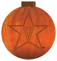 Vanderbilt Commodores 12 in. Halloween Pumpkin Sign