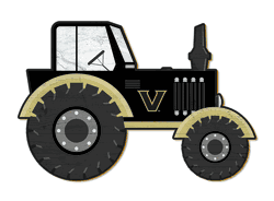 Vanderbilt Commodores 12" Tractor Cutout Sign