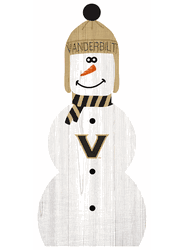 Vanderbilt Commodores 31" Snowman Leaner