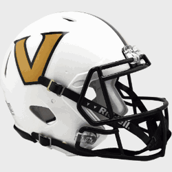 Vanderbilt Commodores  Authentic Speed Full Size Football Helmet White