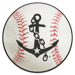 Vanderbilt Commodores Baseball Rug, Anchor Logo - 27in. Diameter