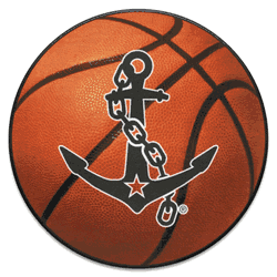 Vanderbilt Commodores Basketball Rug, Anchor Logo - 27in. Diameter