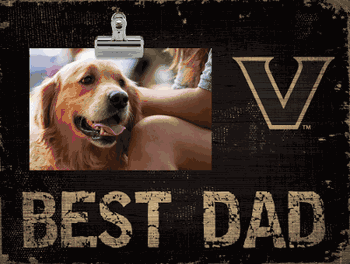 Vanderbilt Commodores Best Dad Clip Frame