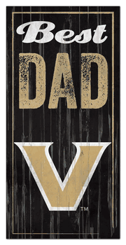 Vanderbilt Commodores Best Dad Sign