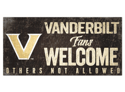 Vanderbilt Commodores Fans Welcome Sign