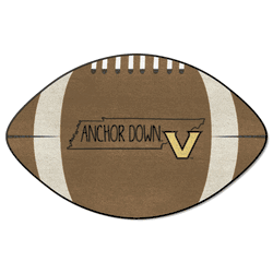 Vanderbilt Commodores Football Rug - 20.5in. x 32.5in.