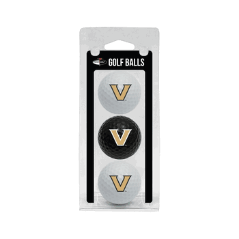 Vanderbilt Commodores Golf Balls - 3 Pack