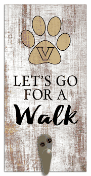 Vanderbilt Commodores Leash Holder 6x12 Sign